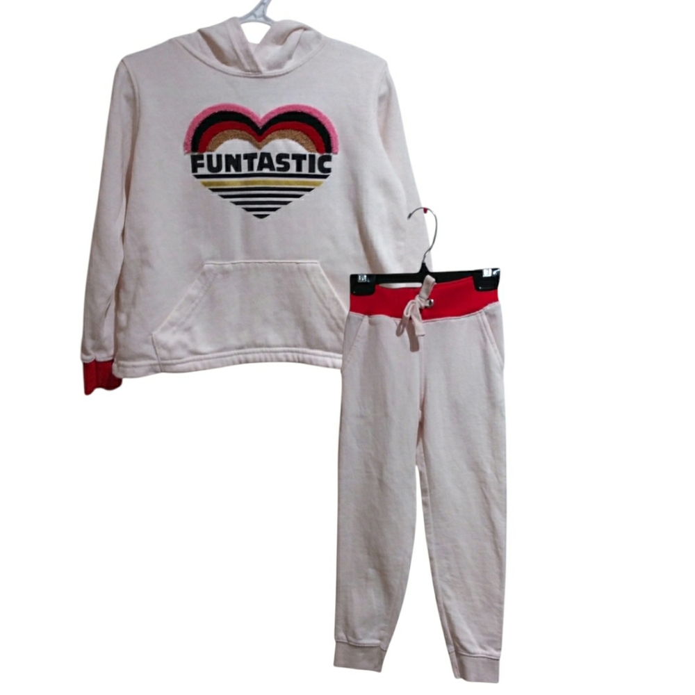 C&C KIDS Girls Coordinating Funtastic Sweat Suit